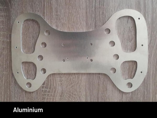 Aluminium Simstuur gesneden plaat 3mm