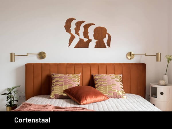 Cortenstaal Slaapkamer